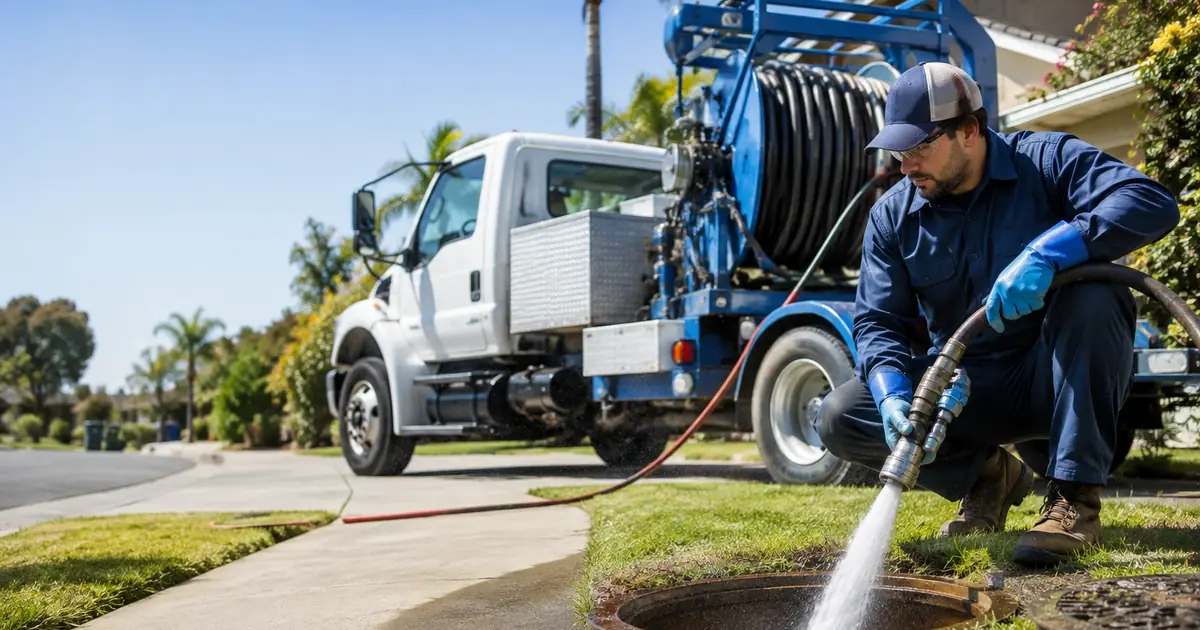 Hydro jet sewer cleaning Monrovia
